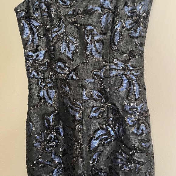 Dress the Population Sequin‎ Jumpsuit Size Small Black Formal Special Occasion - Picture 3 of 6